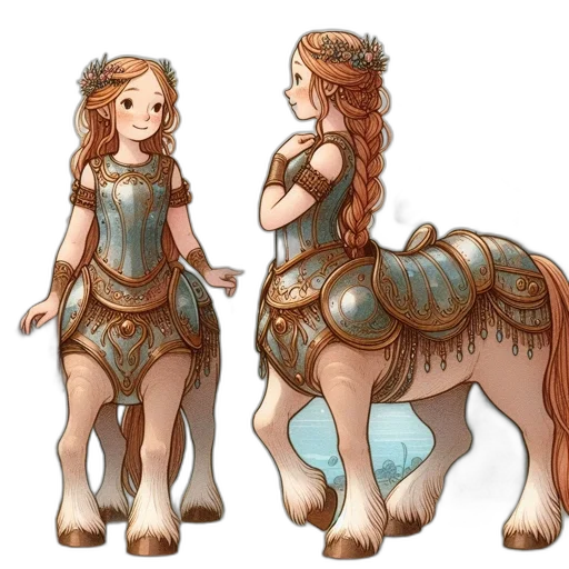 dress, dragon, concept art, fantasy art, watercolor, pixel art, earth tones, pastel transparent PNG cut-out