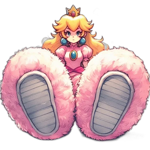 crown, shoes, weapon, dress, pixel art, watercolor, concept art, vaporwave transparent PNG cut-out