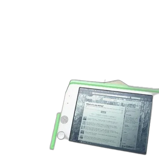 staff, weapon, 3d render, green, pastel, laptop, frame, open transparent PNG cut-out