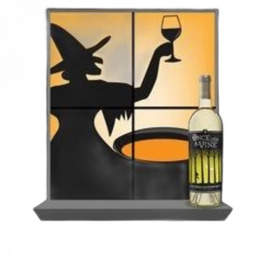 decorate, castle, season, once, vine, wine, featuring, witch transparent PNG cut-out