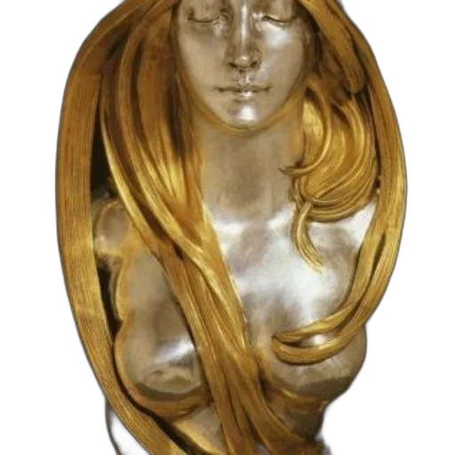 jewelry, mask, crown, face, photorealistic, fantasy art, oil painting, golden transparent PNG cut-out
