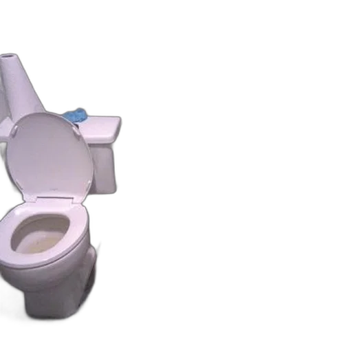 robot, weapon, furniture, staff, 3d render, bathroom, white, toilet transparent PNG cut-out