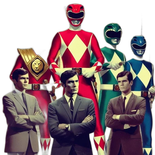 mask, comic book art, concept art, promotional, image, featuring, power, rangers transparent PNG cut-out