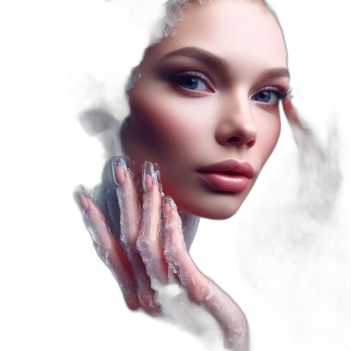 face, jewelry, mask, robot, photorealistic, 3d render, fantasy art, concept art transparent PNG cut-out