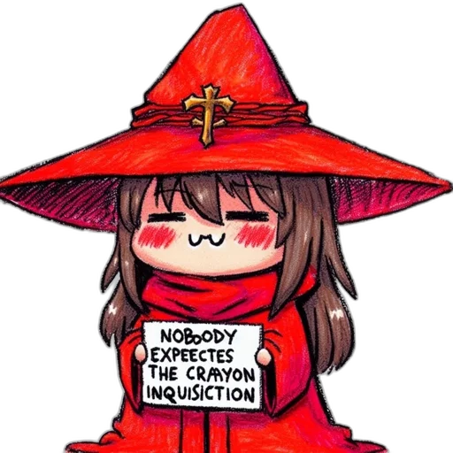 hat, staff, weapon, dragon, anime, pixel art, concept art, fantasy art transparent PNG cut-out