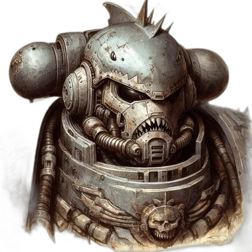 robot, face, mask, concept art, fantasy art, photorealistic, comic book art, image transparent PNG cut-out