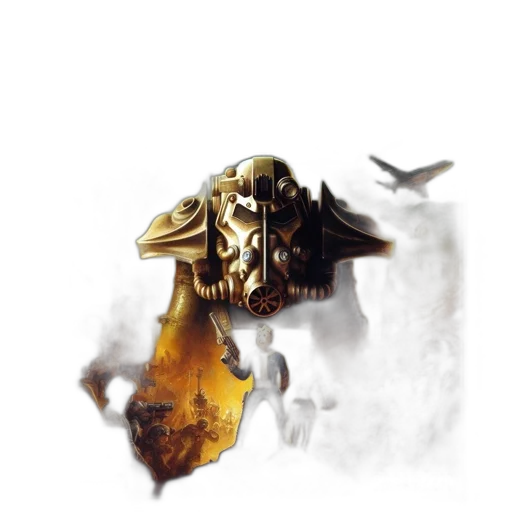 mask, dragon, robot, weapon, concept art, fantasy art, 3d render, photorealistic transparent PNG cut-out