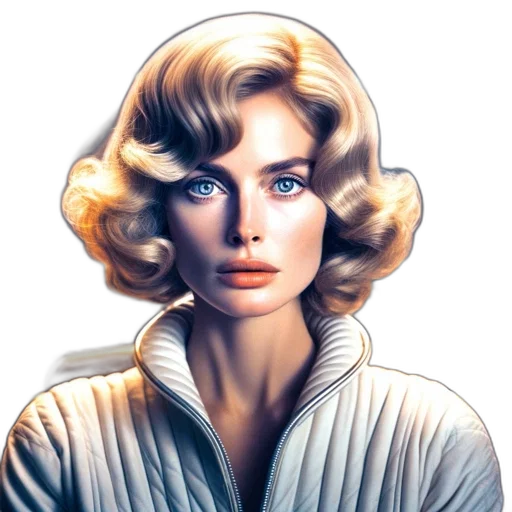 face, staff, hair, jacket, comic book art, photorealistic, concept art, pixel art transparent PNG cut-out