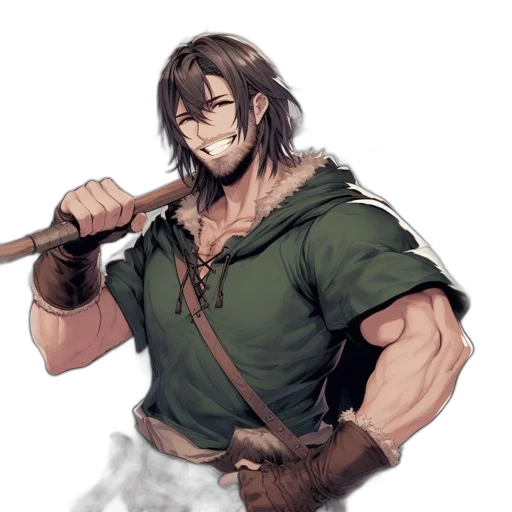 sword, staff, weapon, fantasy art, concept art, pixel art, photorealistic, green transparent PNG cut-out
