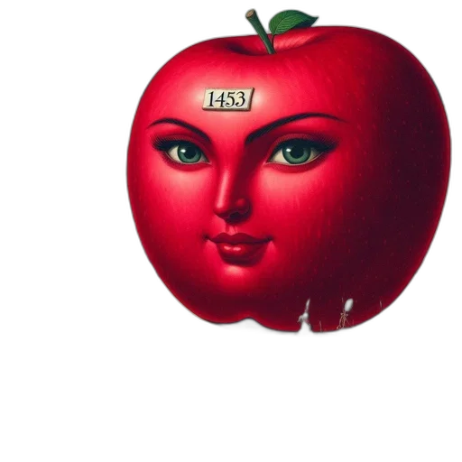 food, face, mask, robot, photorealistic, 3d render, pixel art, vaporwave transparent PNG cut-out