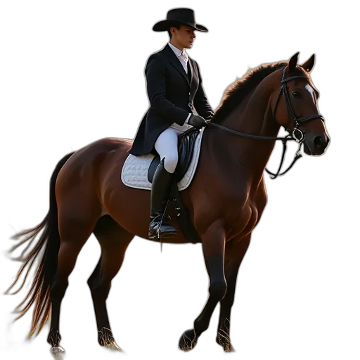 staff, jacket, animal, hat transparent PNG cut-out