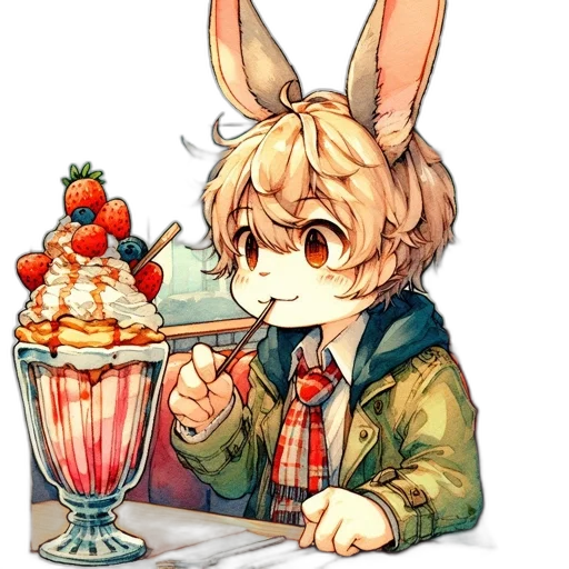 food, staff, animal, weapon, pixel art, watercolor, anime, concept art transparent PNG cut-out