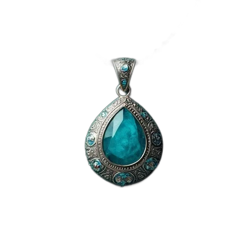 jewelry, crown, staff, silver, abail, pendant, blue, green transparent PNG cut-out