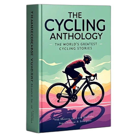 cover, cycling, anthology, features, stylized, illustration, cyclist, motion transparent PNG cut-out