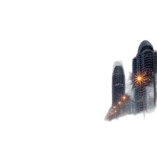building, robot, concept art, 3d render transparent PNG cut-out