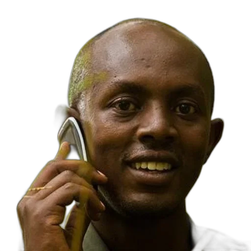 staff, face, animal, photorealistic, man, shaved, head, holding transparent PNG cut-out