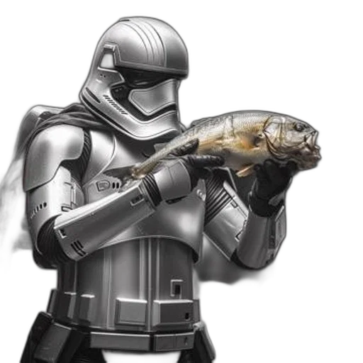 weapon, robot, concept art, comic book art, fantasy art, photorealistic, armored, character transparent PNG cut-out