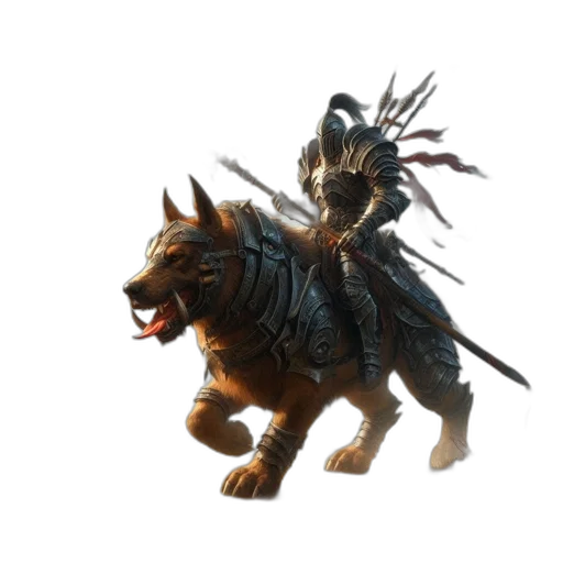 animal, creature, dragon, weapon, concept art, 3d render, fantasy art, rugged transparent PNG cut-out