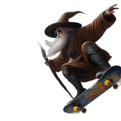 staff, concept art, fantasy art, 3d render, photorealistic, elderly, wizard, wearing transparent PNG cut-out