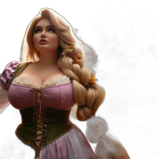 dress, fantasy art, concept art, 3d render, photorealistic, woman, medieval, gown transparent PNG cut-out