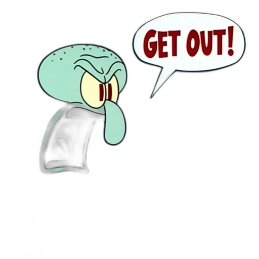 staff, cartoon, concept art, inside, krusty, krab, squidward, shouts transparent PNG cut-out