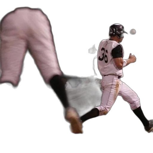 weapon, shoes, creature, 3d render, concept art, baseball, player, wearing transparent PNG cut-out