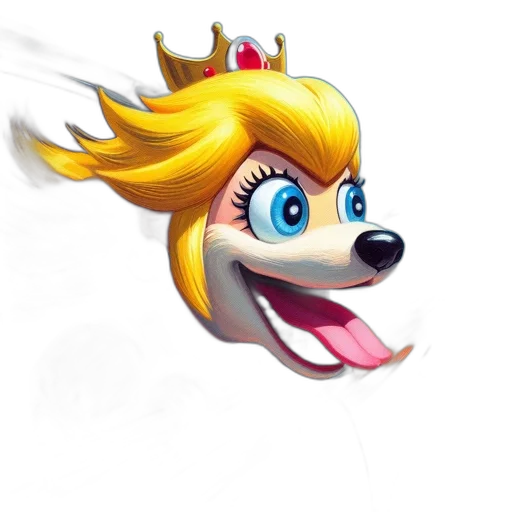 crown, dragon, animal, staff, concept art, 3d render, fantasy art, pixel art transparent PNG cut-out