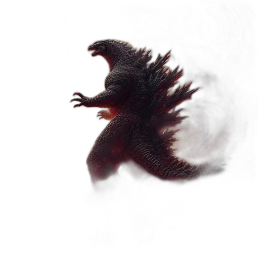 creature, dragon, hair, animal, concept art, fantasy art, 3d render, photorealistic transparent PNG cut-out