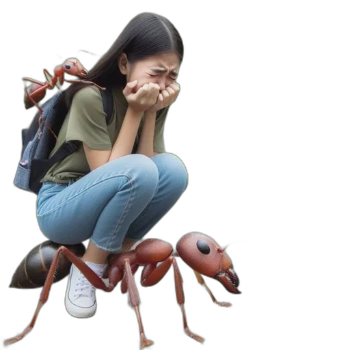 creature, animal, jacket, robot, concept art, 3d render, photorealistic, young transparent PNG cut-out