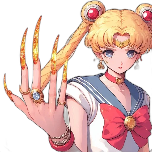 jewelry, staff, weapon, crown, anime, concept art, pixel art, fantasy art transparent PNG cut-out