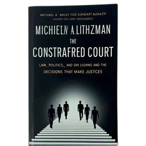 cover, book, constrained, court, law, politics, decisions, make transparent PNG cut-out