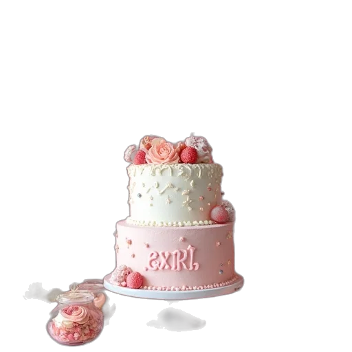 food, crown, 3d render, photorealistic transparent PNG cut-out