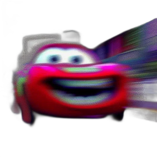 car, robot, face, creature, 3d render, photorealistic, concept art, vaporwave transparent PNG cut-out