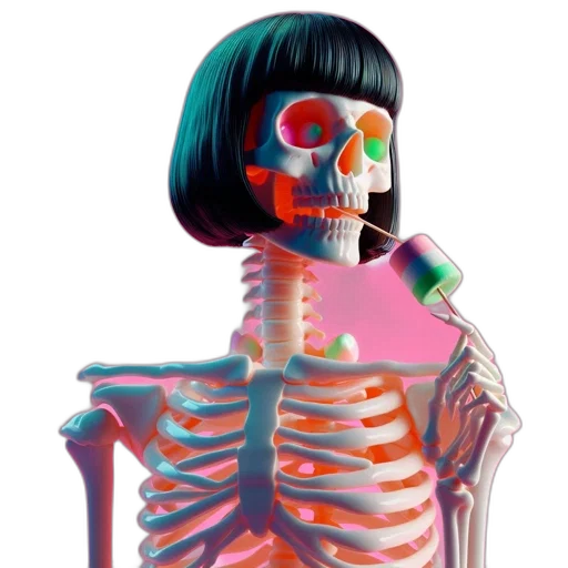 robot, jewelry, jacket, dress, vaporwave, 3d render, concept art, photorealistic transparent PNG cut-out