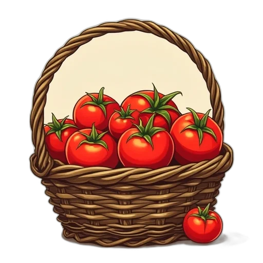 food, crown, photorealistic, pixel art transparent PNG cut-out