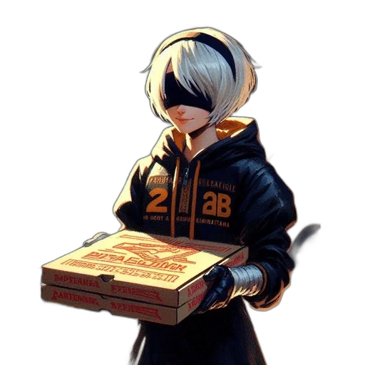 food, jacket, weapon, robot, concept art, 3d render, cyberpunk, pixel art transparent PNG cut-out