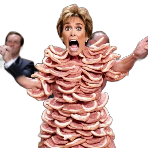 food, creature, dress, animal, courtroom, setting, woman, wears transparent PNG cut-out