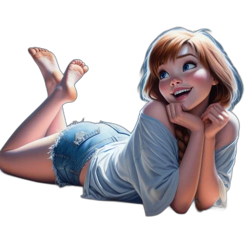 dress, face, concept art, cartoon, photorealistic, fantasy art, snow, illustration transparent PNG cut-out
