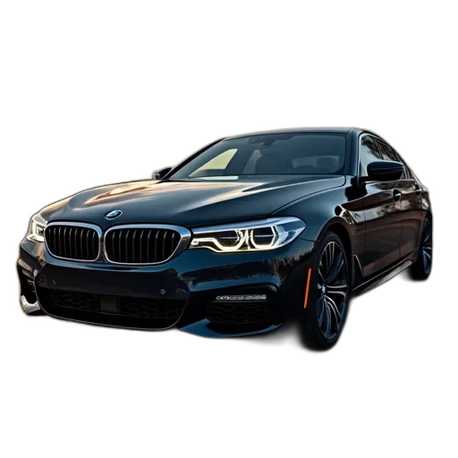 car, photorealistic, 3d render, bmw, 535i transparent PNG cut-out
