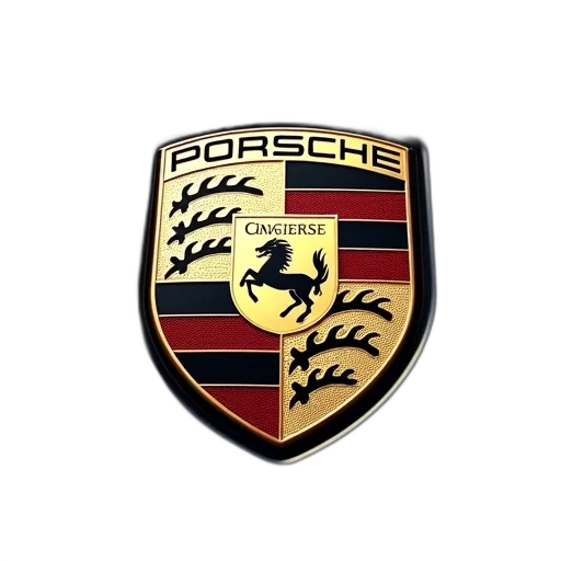 image, new, porsche, logo transparent PNG cut-out
