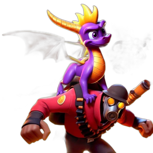 dragon, concept art, fantasy art, 3d render, pixel art, fire, purplish, perches transparent PNG cut-out