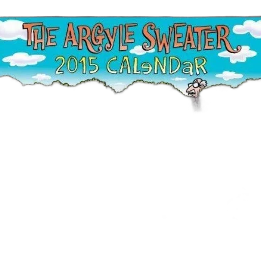argyle, sweater, 2015, calendar, features, cartoon, characters, park transparent PNG cut-out
