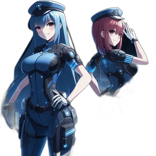 weapon, staff, robot, sword, concept art, anime, cyberpunk, pixel art transparent PNG cut-out
