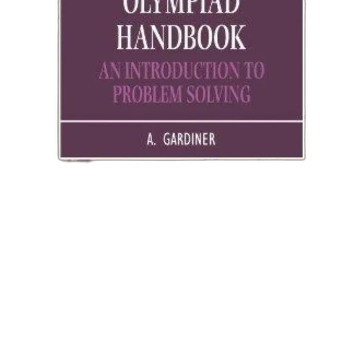 image, book, cover, titled, olympiad, handbook, introduction, problem transparent PNG cut-out
