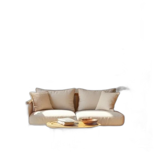 furniture, crown, jewelry, 3d render, photorealistic, earth tones, golden, bamboo transparent PNG cut-out