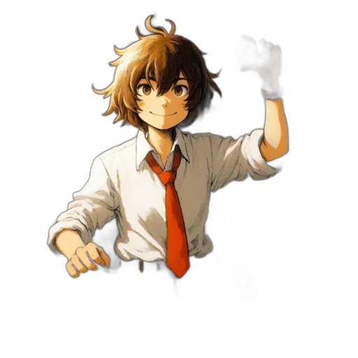 staff, weapon, animal, face, pixel art, anime, concept art, cartoon transparent PNG cut-out