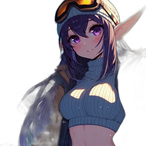 hat, staff, creature, dragon, anime, fantasy art, concept art, pixel art transparent PNG cut-out