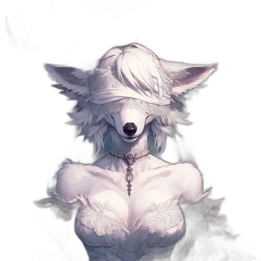 mask, face, dress, staff, fantasy art, watercolor, concept art, pixel art transparent PNG cut-out