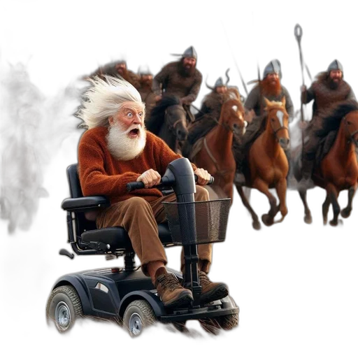 animal, concept art, fantasy art, photorealistic, 3d render, snow, fire, elderly transparent PNG cut-out