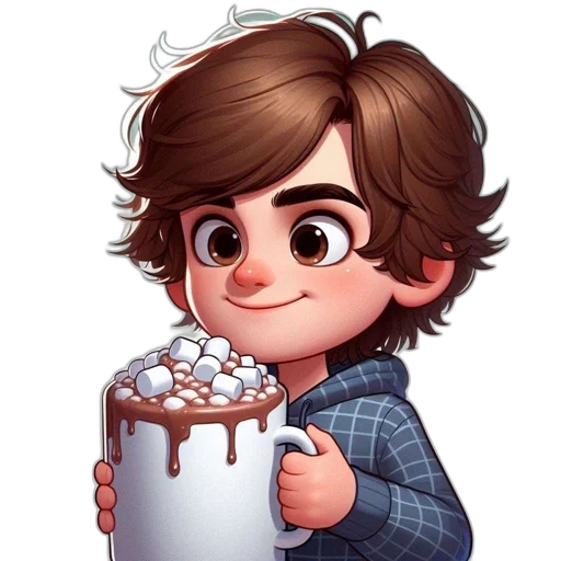 pixel art, cartoon, concept art, photorealistic, young, animated, character, wavy transparent PNG cut-out